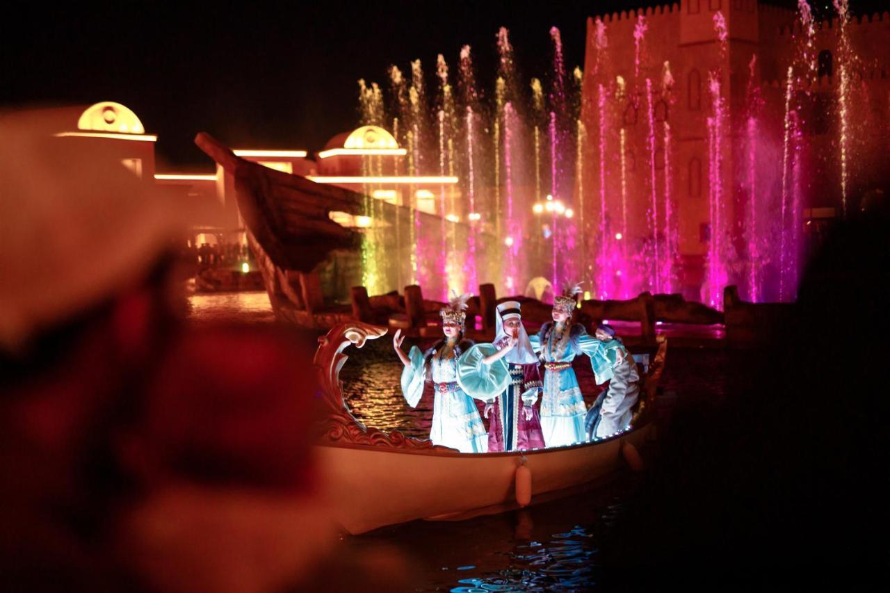 Karavansaray Turkistan Harbour Hotel -Flying Theatre Access المظهر الخارجي الصورة The Dubai Fountain