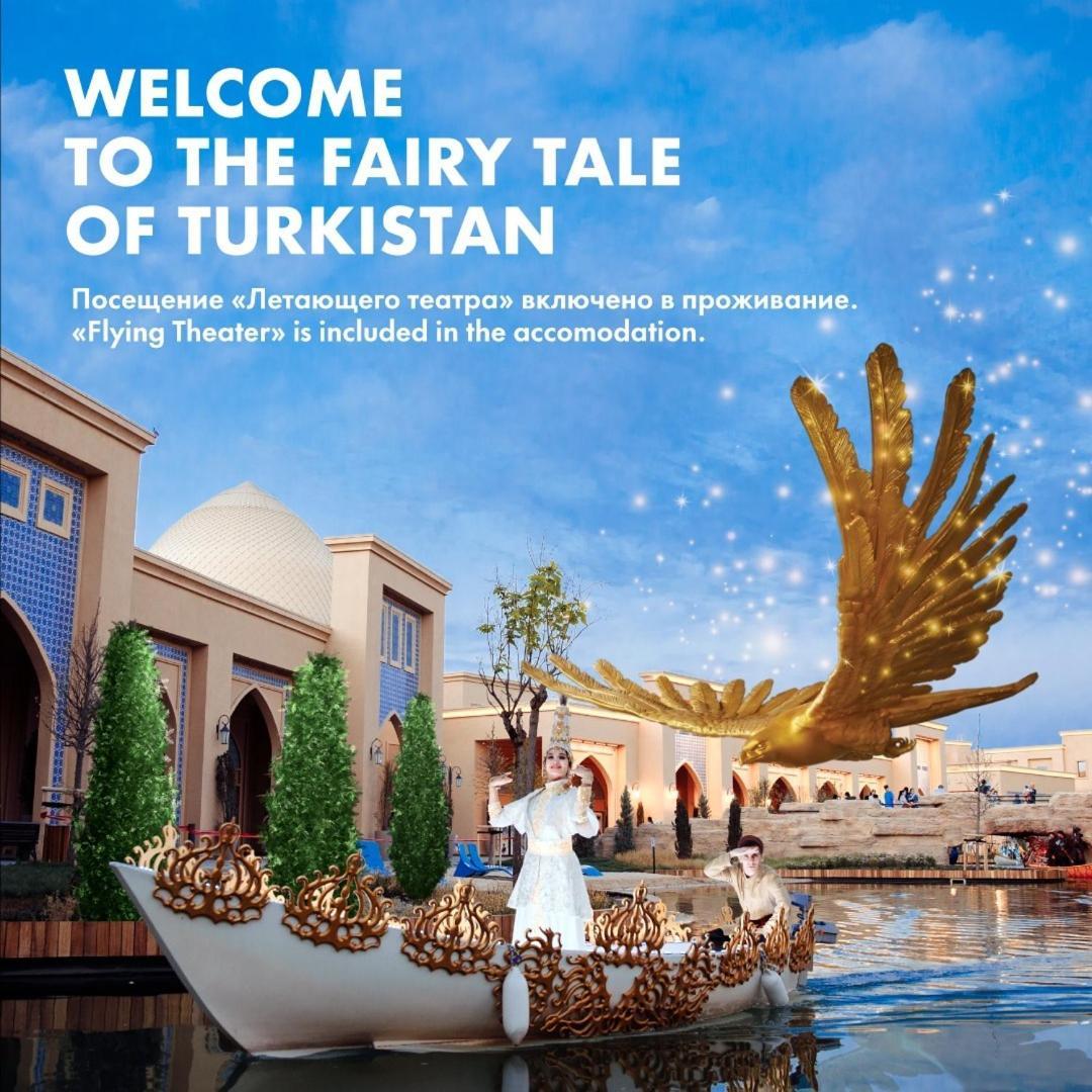 Karavansaray Turkistan Harbour Hotel -Flying Theatre Access المظهر الخارجي الصورة The poster of the project